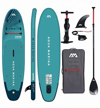 Доска SUP надувная Aqua Marina Vapor (Aqua Splash) 10'4"x31"x6" (2025)