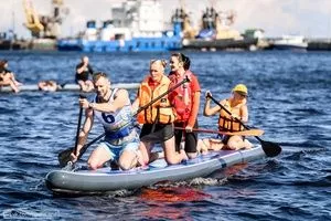 SUP-регата «День физкультурника» в Петрозаводске 