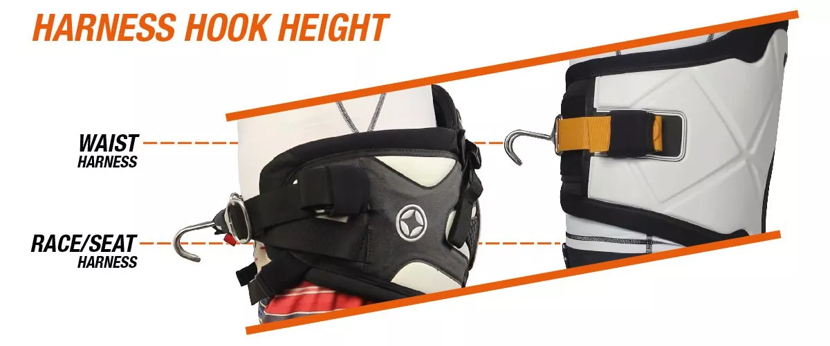 База для виндсерфинга Harness Hook Height