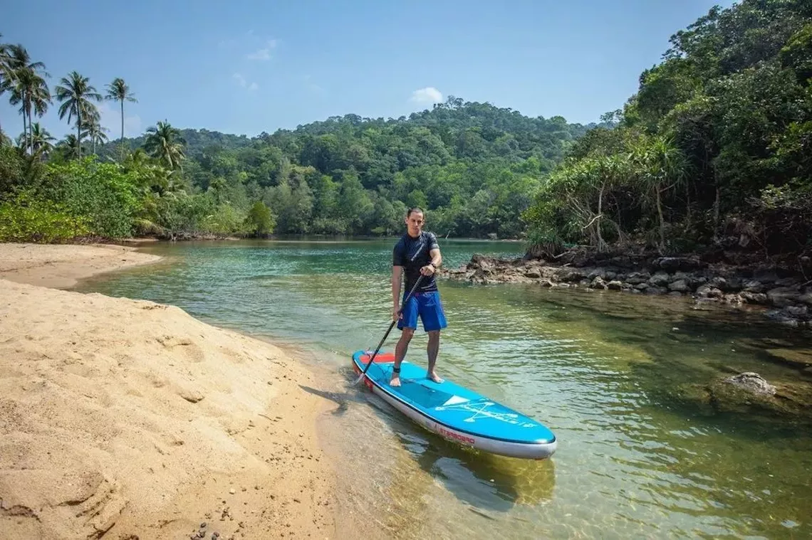 Starboard iGO Zen Sc 11'2"х31+"х5.5" на третьем месте в рейтинге сапов 2025 Starboard iGO Zen Sc 11'2"х31+"х5.5" занимает третье место в рейтинге сапов 2025 года