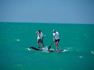 Надувная доска для sup серфинга D7 9'7 Surf вид 1