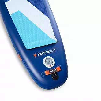 Доска надувная TERRO SUP Blue 12'6"x29"x6" RACE голубая вид 5