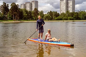 Надувной сапборд Shark Venture+ Touring 12'6x30x6 (2025) вид 25