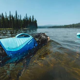 Спасательный жилет для собак RUFFWEAR темно-синий вид 6