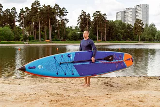 Надувной сапборд Shark Venture+ Touring 12'6x30x6 (2025) вид 26