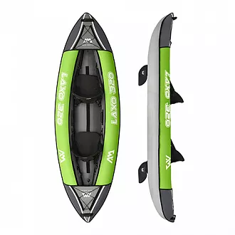 Каяк надувной двухместный с веслами Aqua Marina LAXO-320