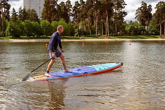 Надувной сапборд Shark Venture+ Touring 12'6x32x6 (2025) вид 20