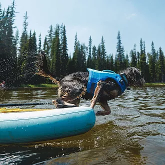 Спасательный жилет для собак RUFFWEAR темно-синий вид 4