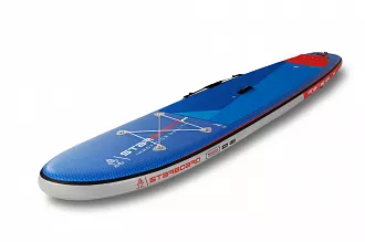 Надувная SUP доска Starboard 11'2"х31+"х6" iGO Wing Ready с базой под винг (комплект) вид 2