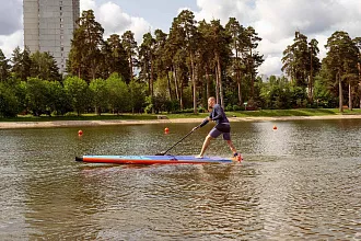 Надувной сапборд Shark Venture+ Touring 12'6x30x6 (2025) вид 21